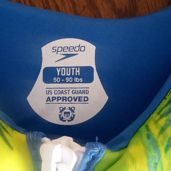 Speedo life jacket youth junior 50-90 lbs - Picture 3 of 4